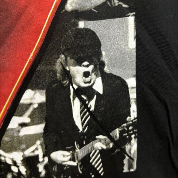 AC/DC Pwr Up Live in Concert Poster Heavy Metal Band Tee XL - Picture 5 of 5